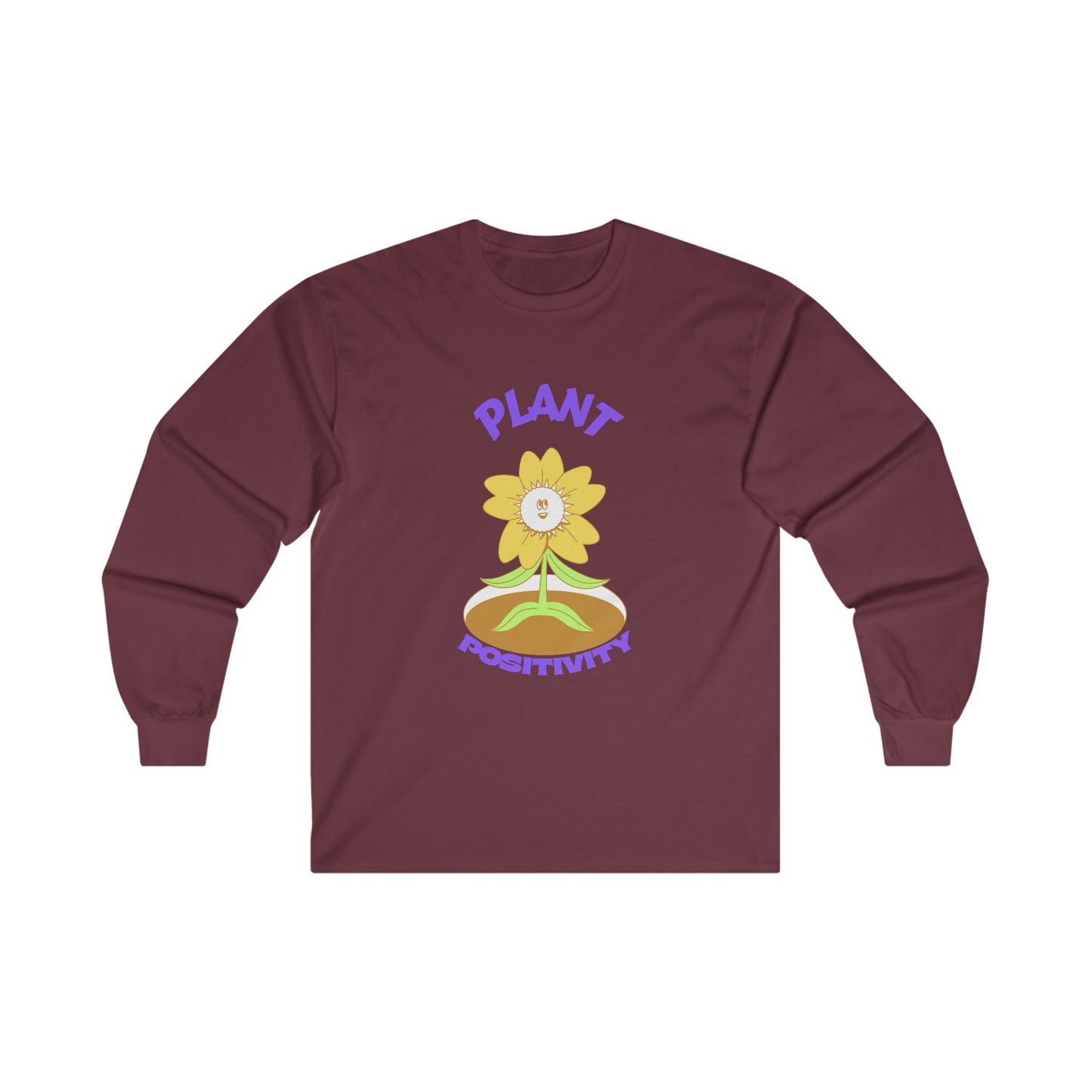 Plant Positivity Cotton Long Sleeve