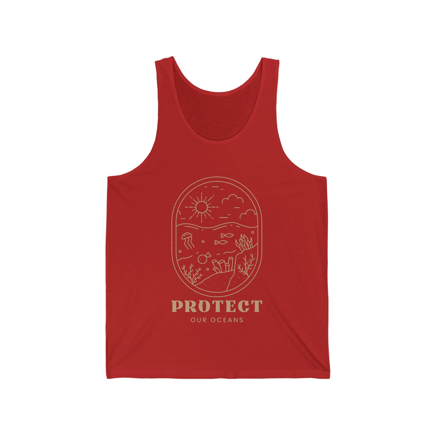 Protect Our Oceans Unisex Tank