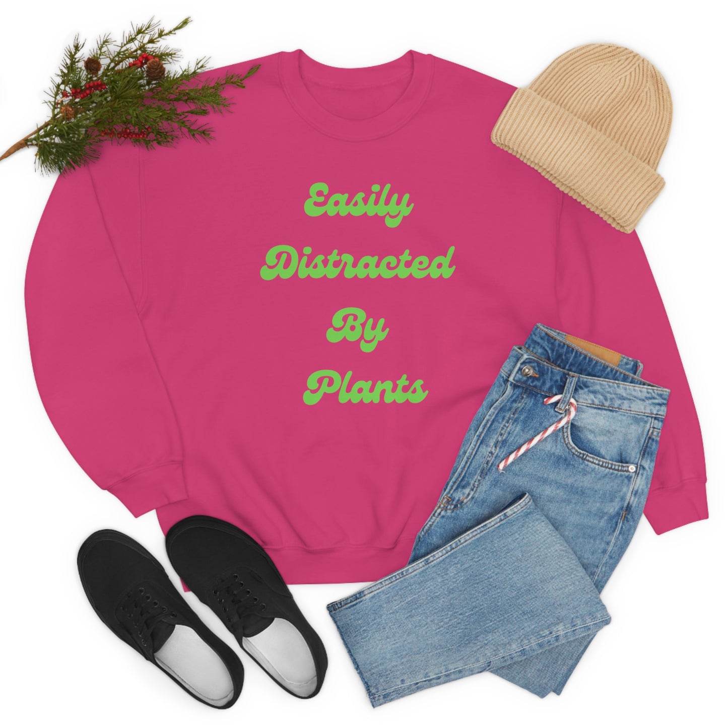 Distracted Unisex Crewneck