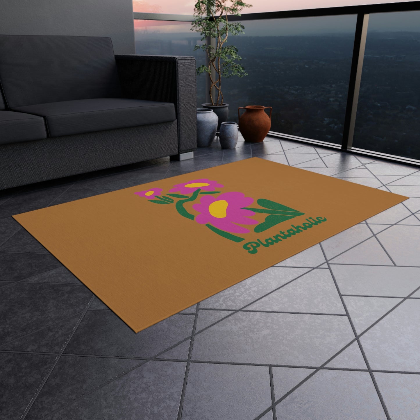 Plantaholic Outdoor Rug