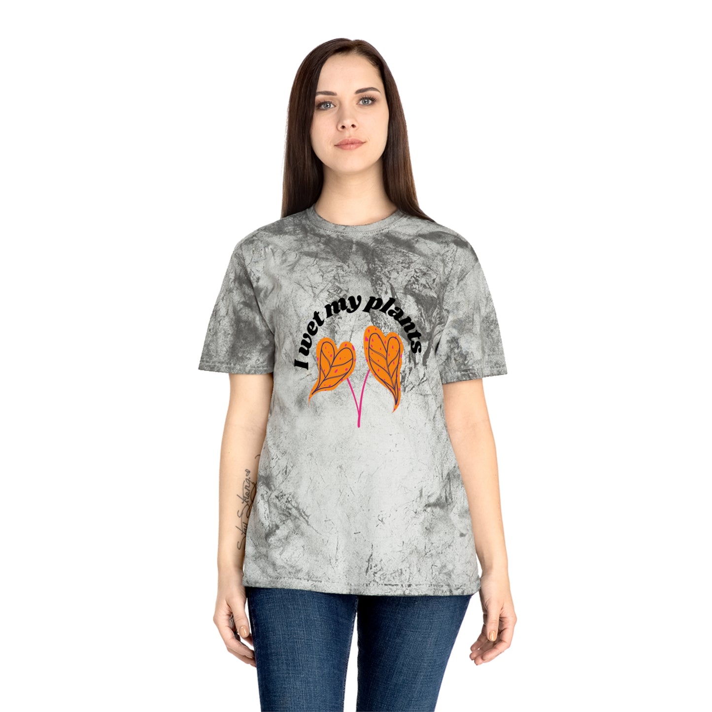 I Wet My Plants Color Blast T-Shirt