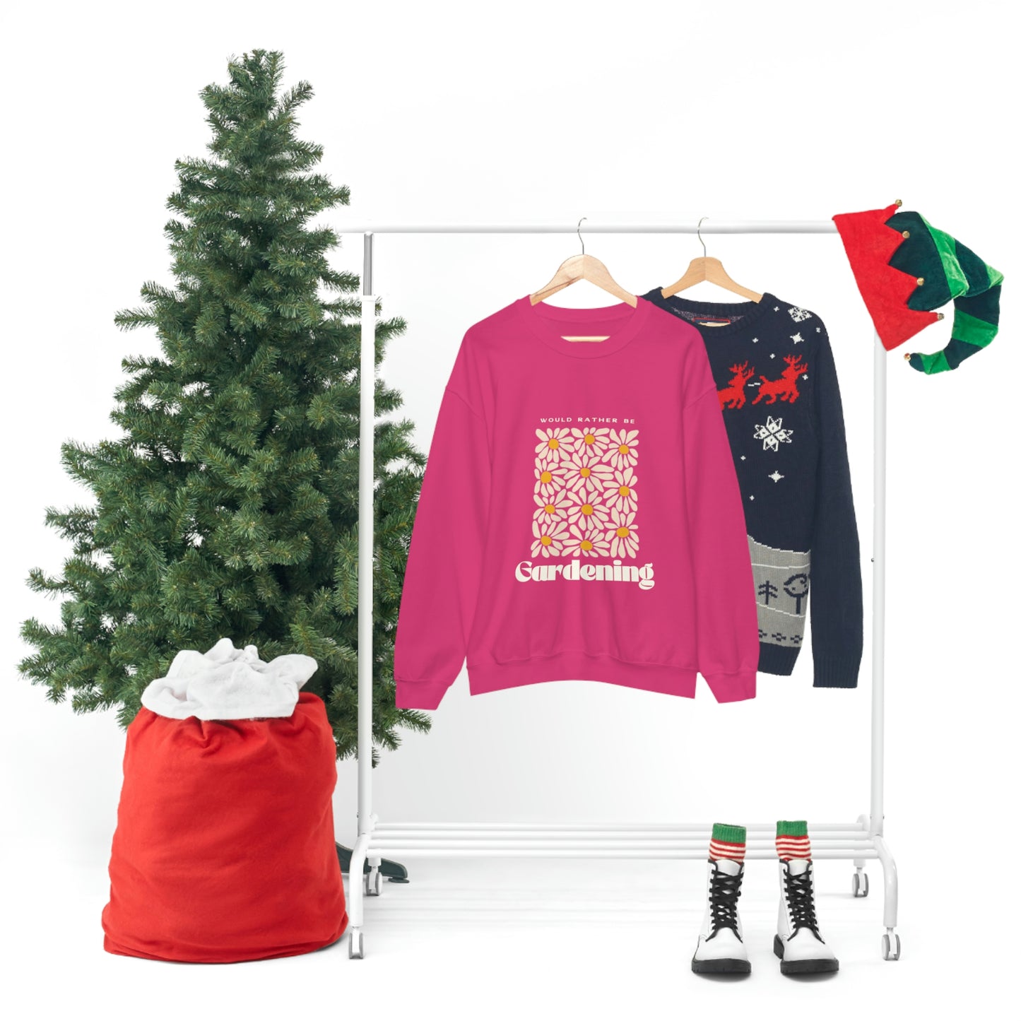 Would Rather Be Gardening Unisex Crewneck
