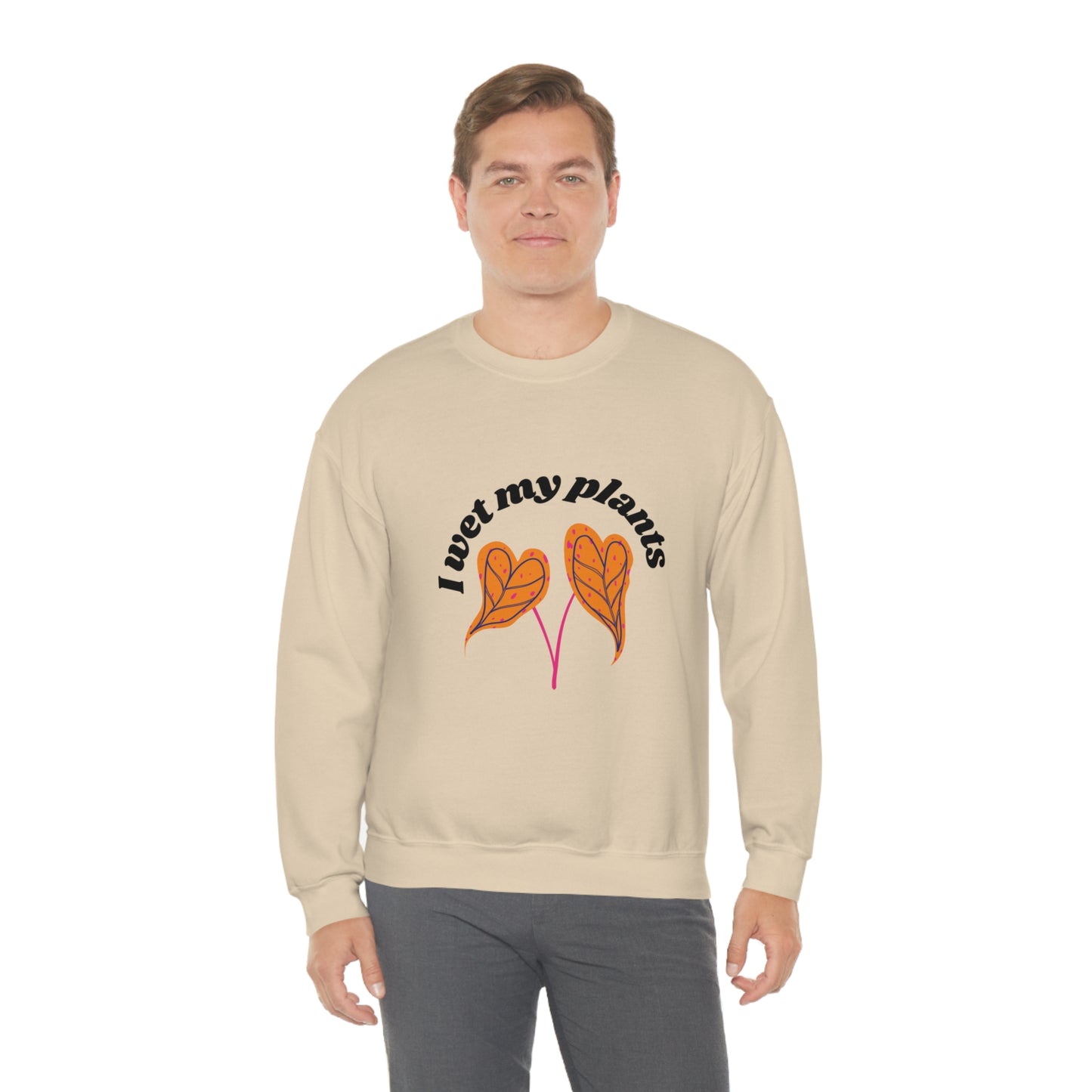 I Wet My Plants Unisex Crewneck