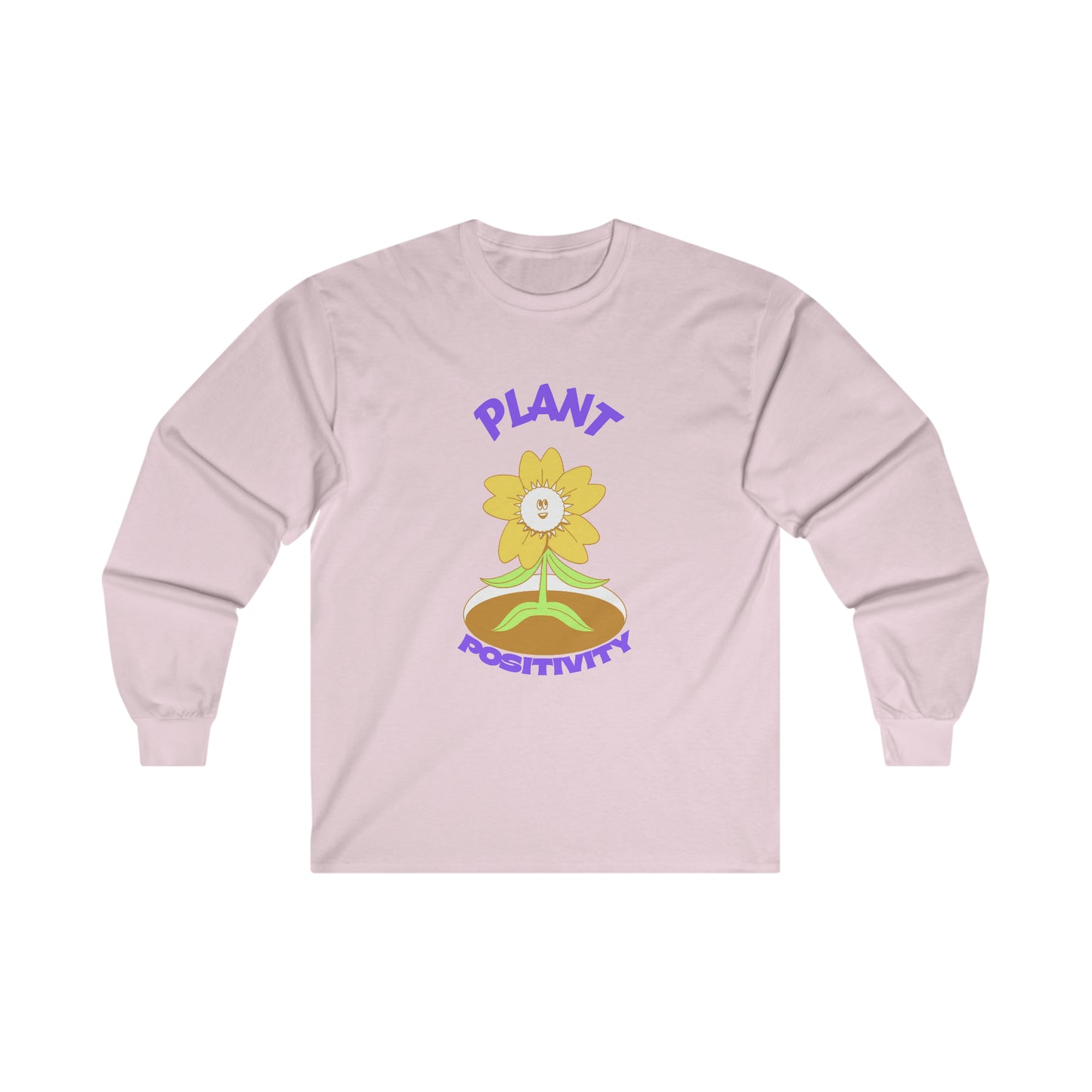 Plant Positivity Cotton Long Sleeve