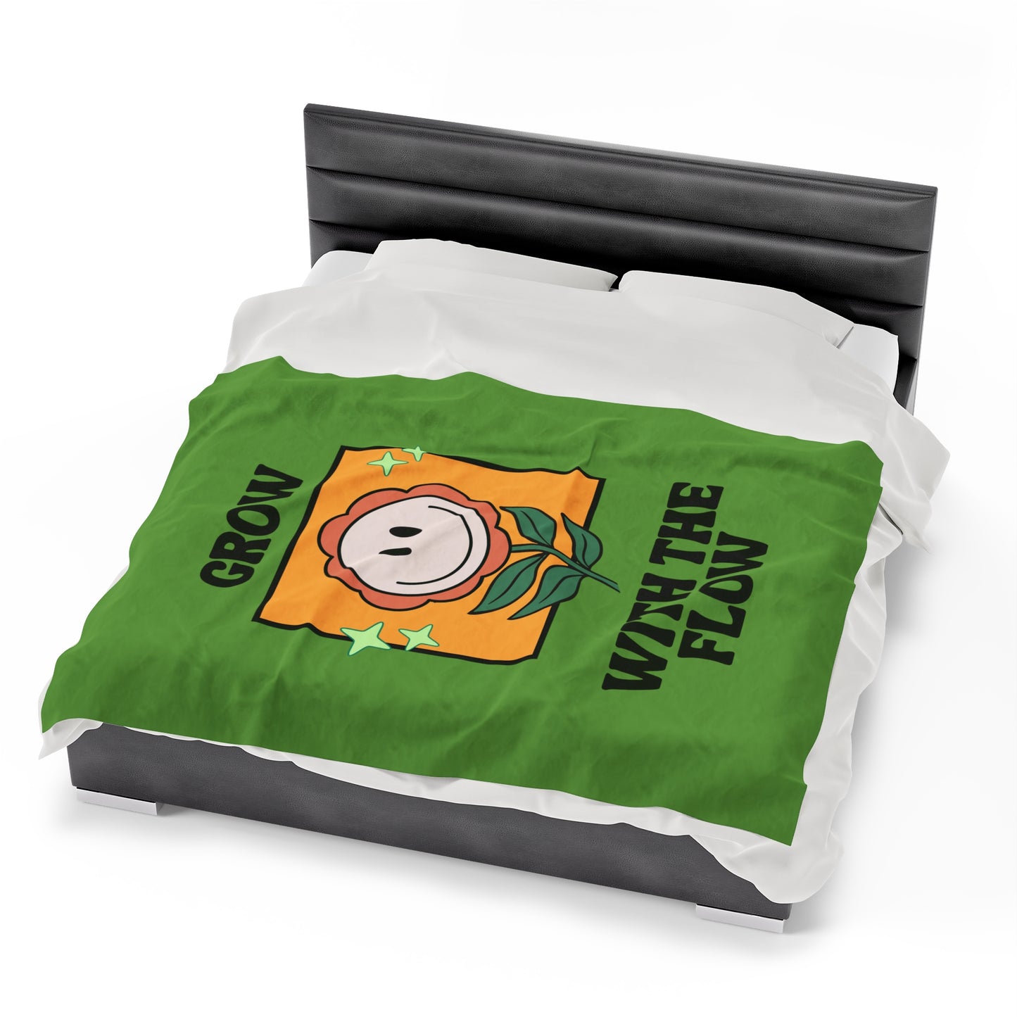 Flow Velveteen Plush Blanket