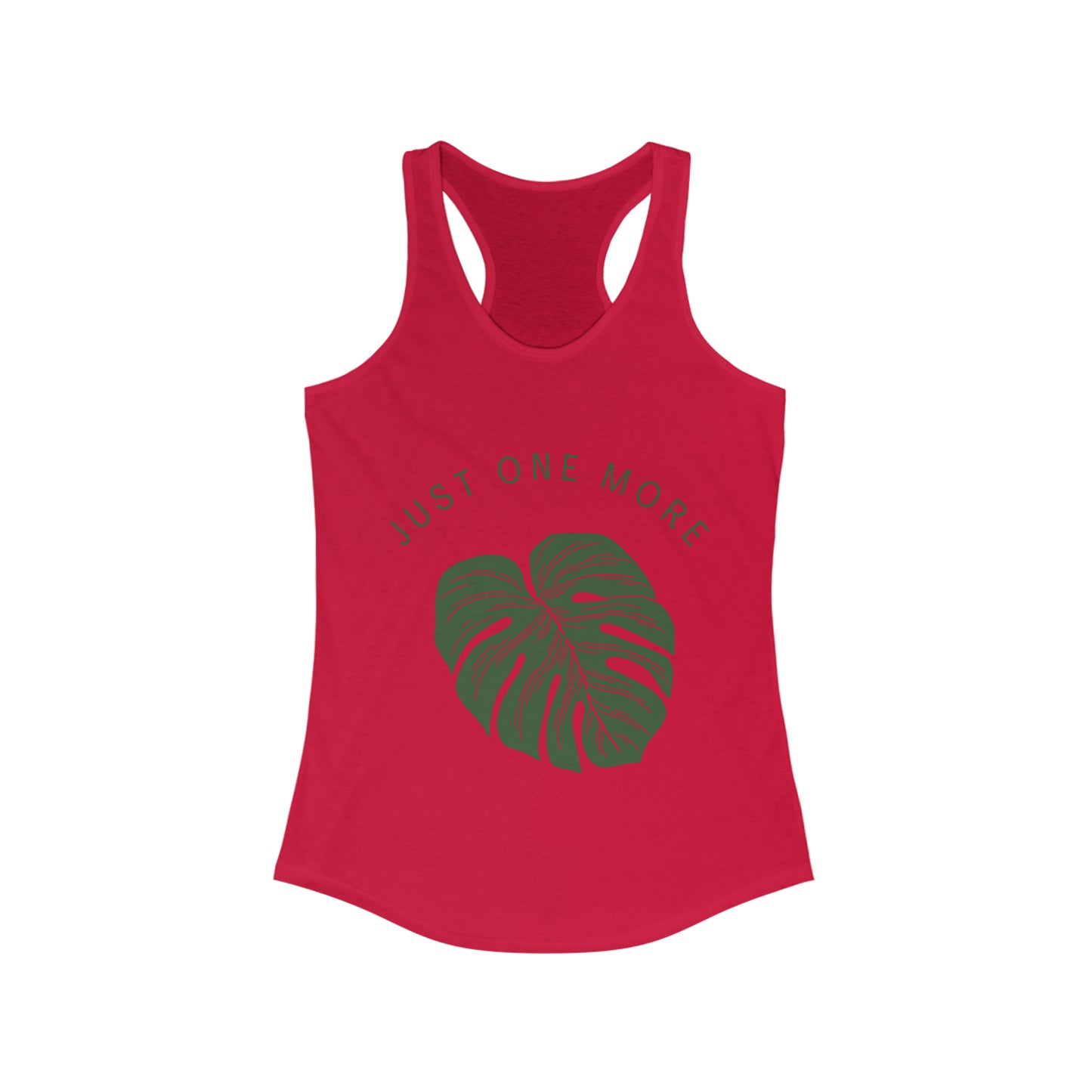 One More Women's Racerback Tank