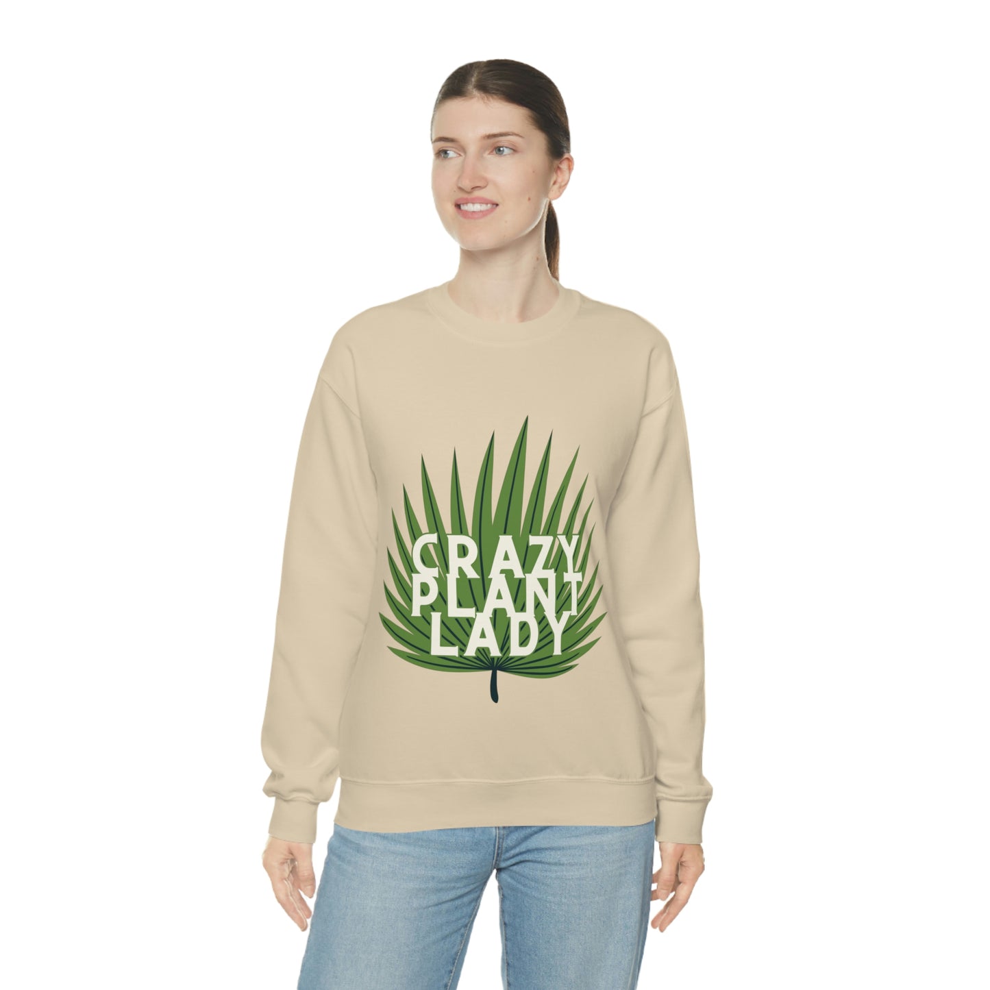 Crazy Plant Lady Unisex Crewneck