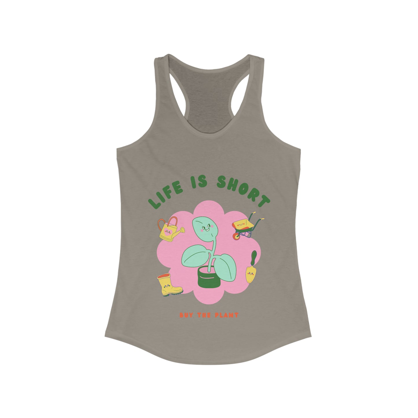 Life Is Short Women's Racerback Tank