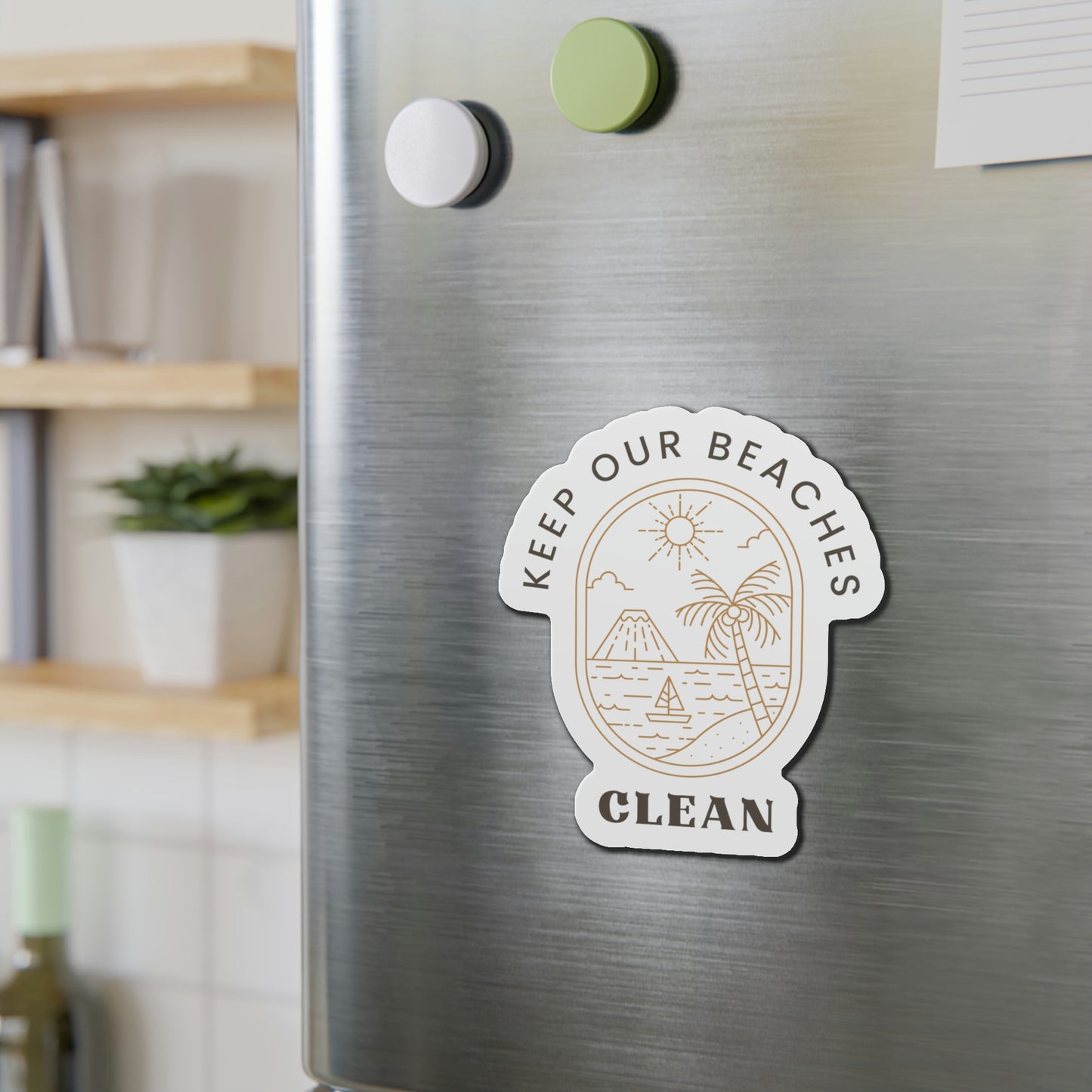 Clean Beaches Magnets