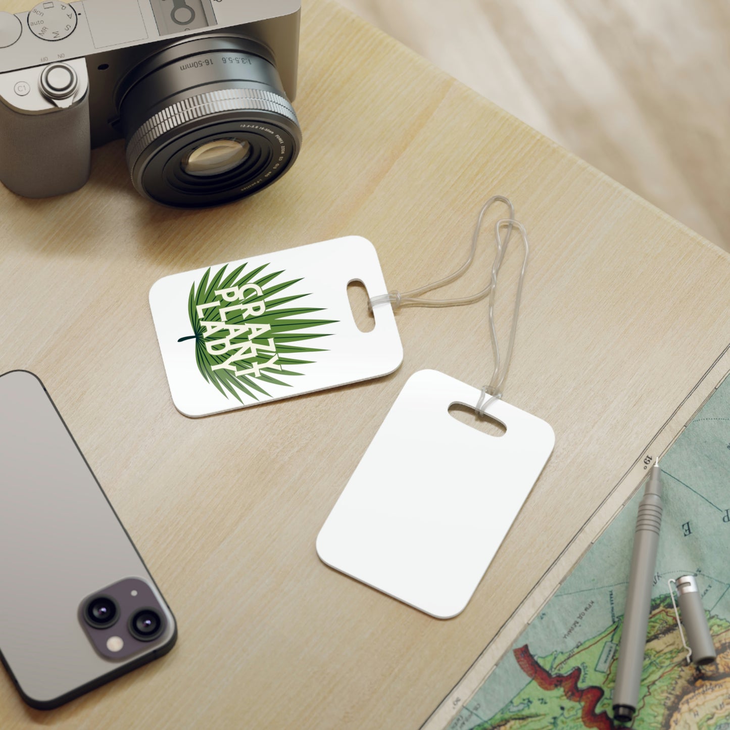 Crazy Plant Lady Luggage Tags