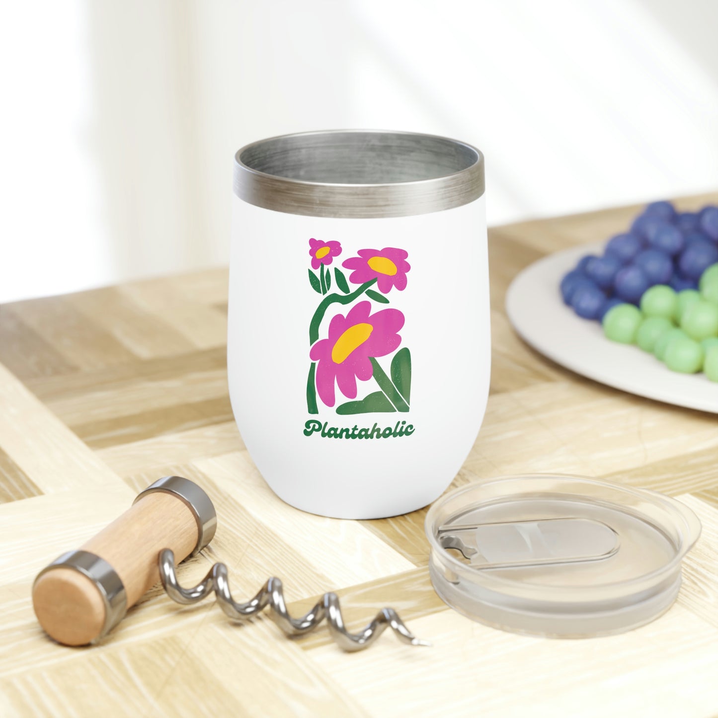 Plantaholic Wine Tumbler