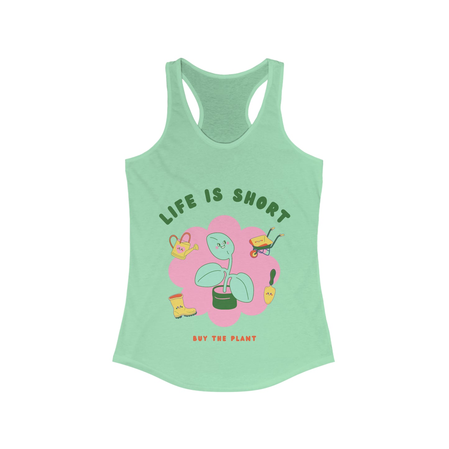 Life Is Short Women's Racerback Tank