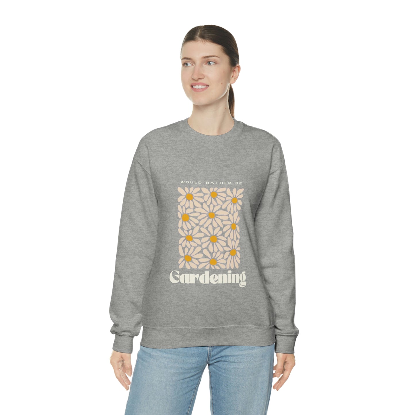 Would Rather Be Gardening Unisex Crewneck