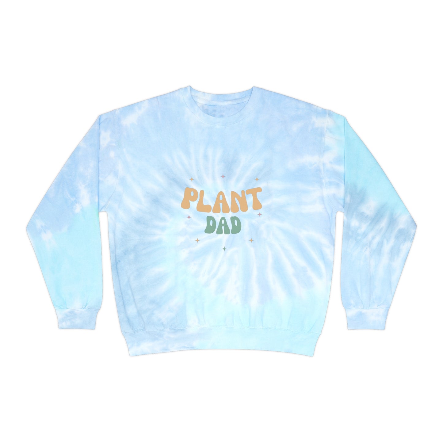 Plant Dad Unisex Tie-Dye Crewneck