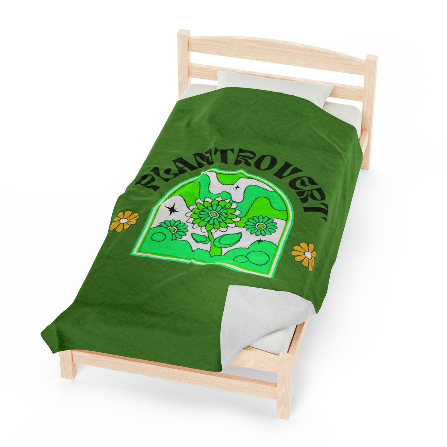 Plantrovert Velveteen Plush Blanket
