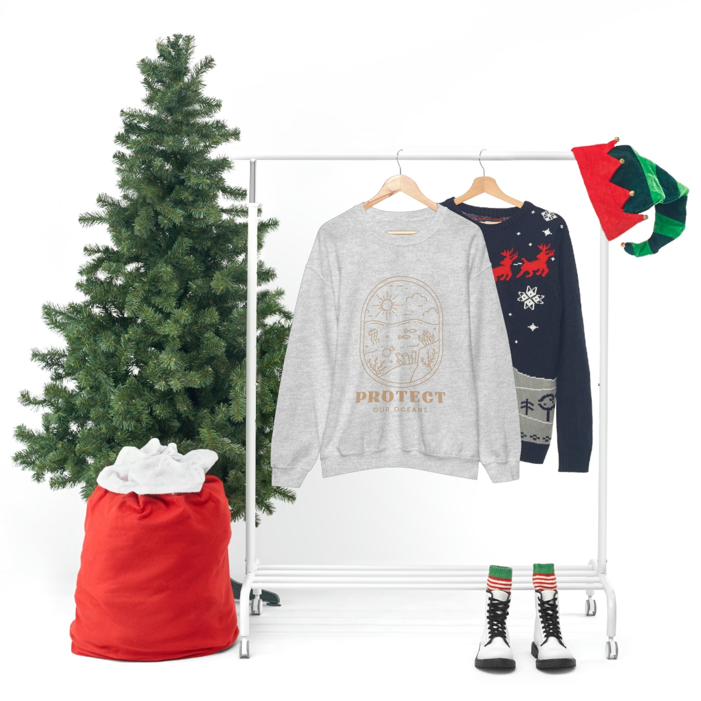 Protect Our Oceans Unisex Crewneck