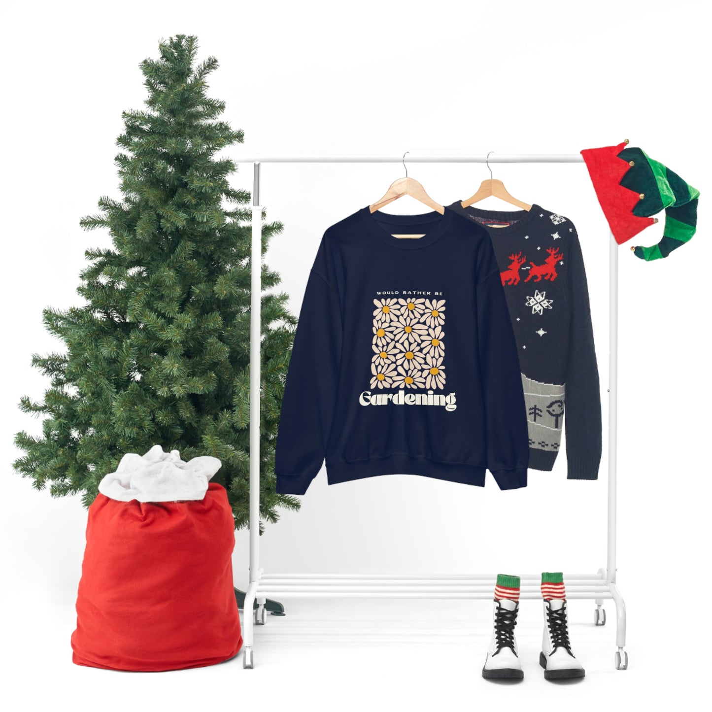 Would Rather Be Gardening Unisex Crewneck