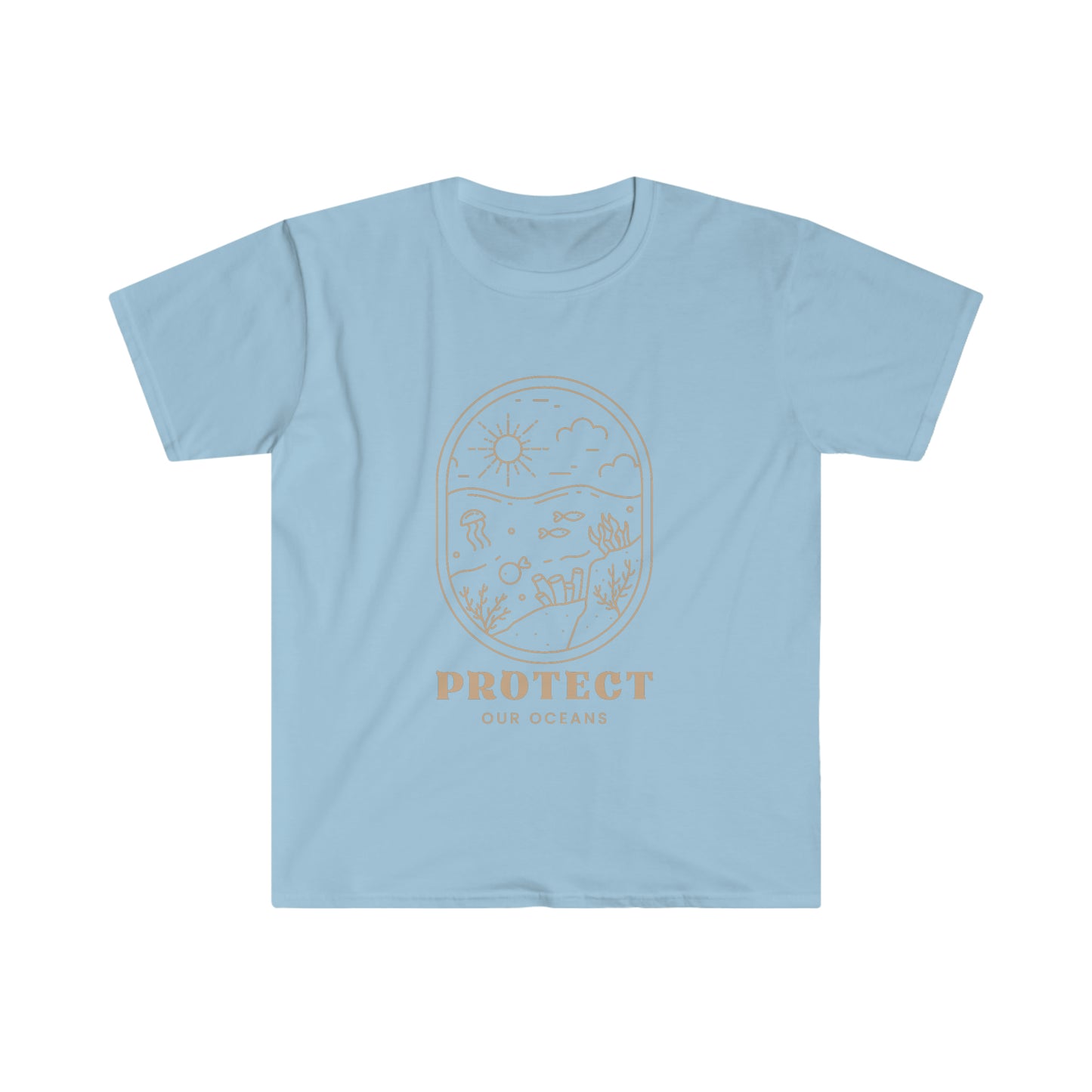 Protect Our Oceans Unisex Softstyle T-Shirt