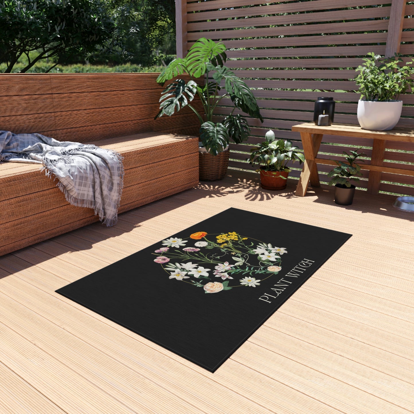 Plant Witch Outdoor Rug