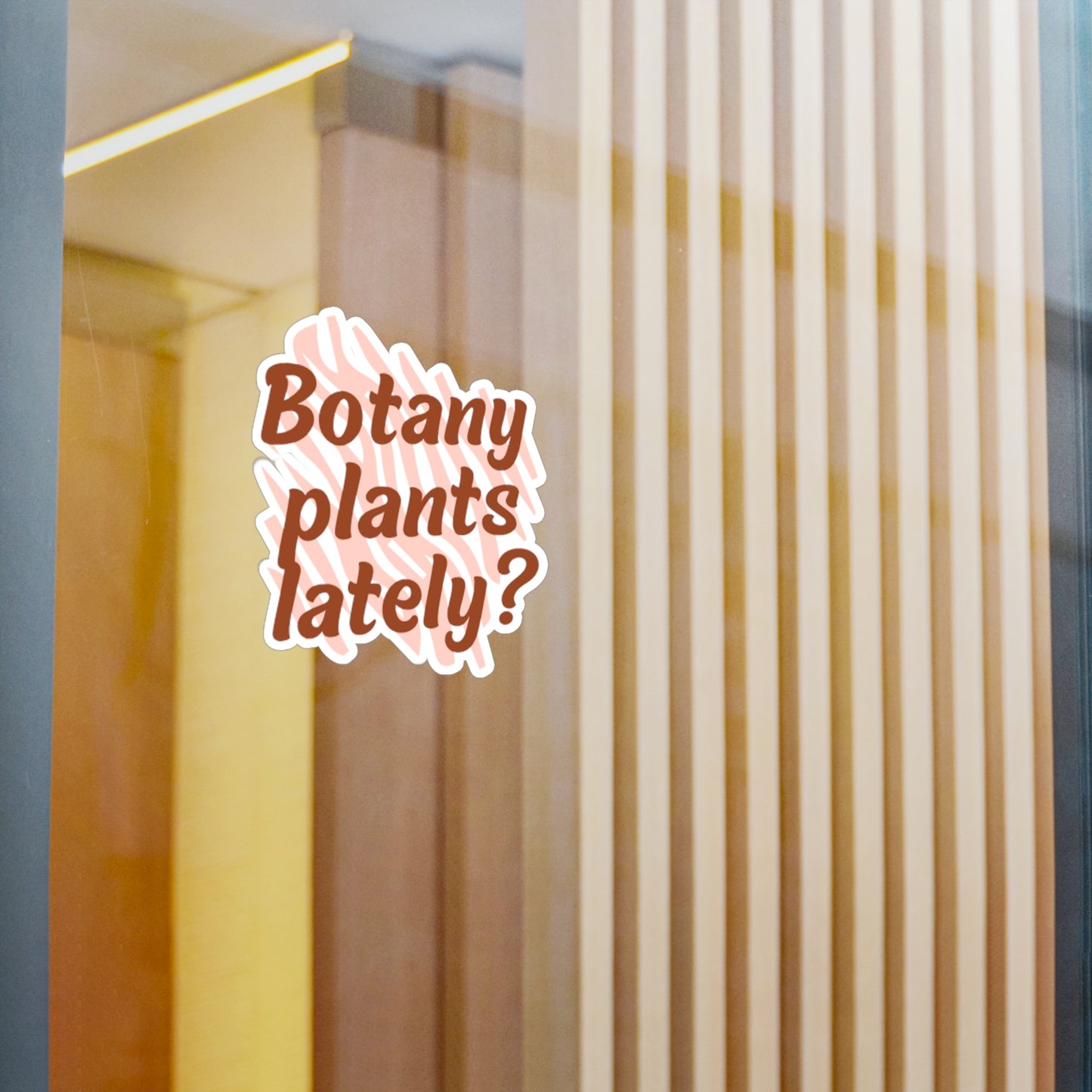 Botany Vinyl Decals