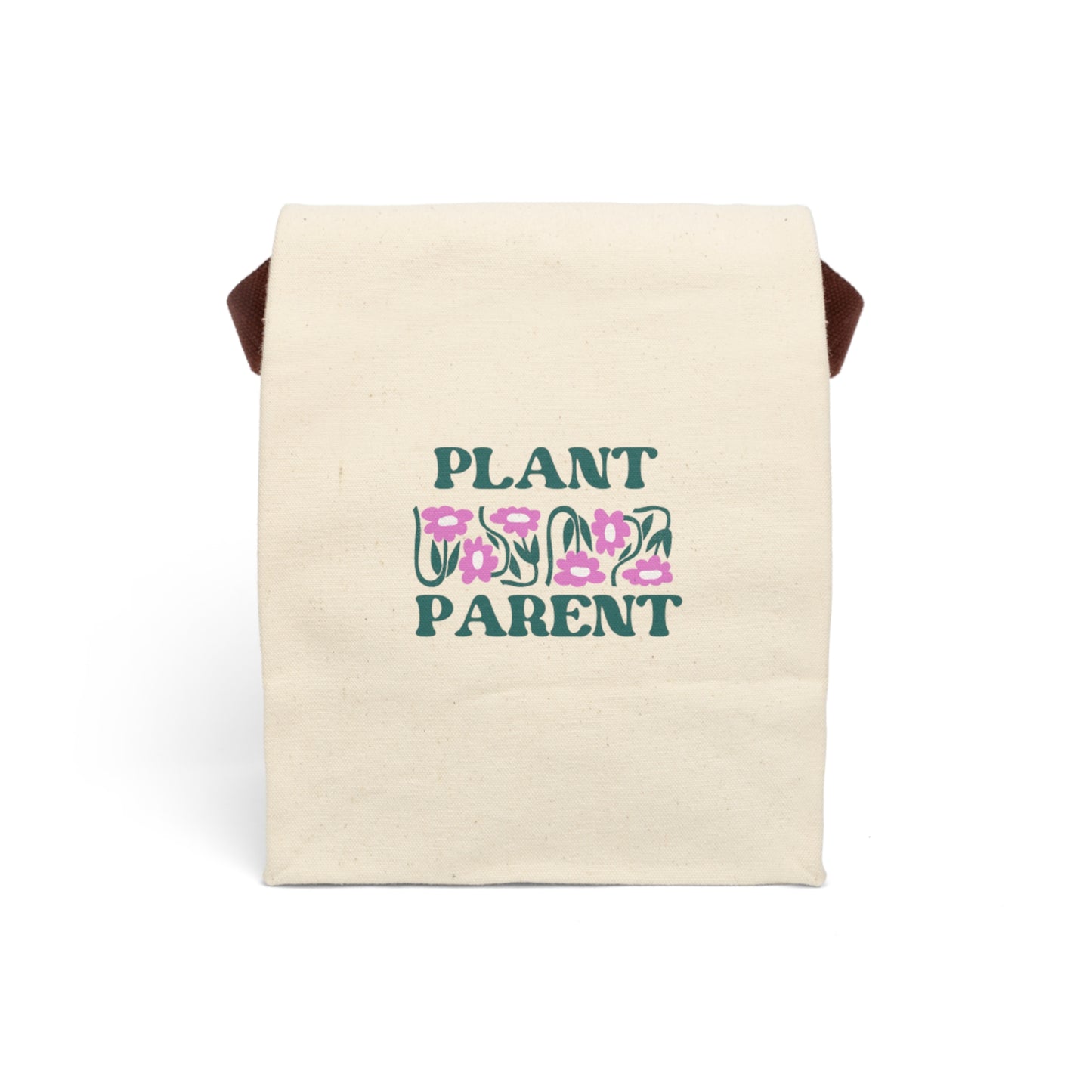Plant Parent Canvas Lunch Bag