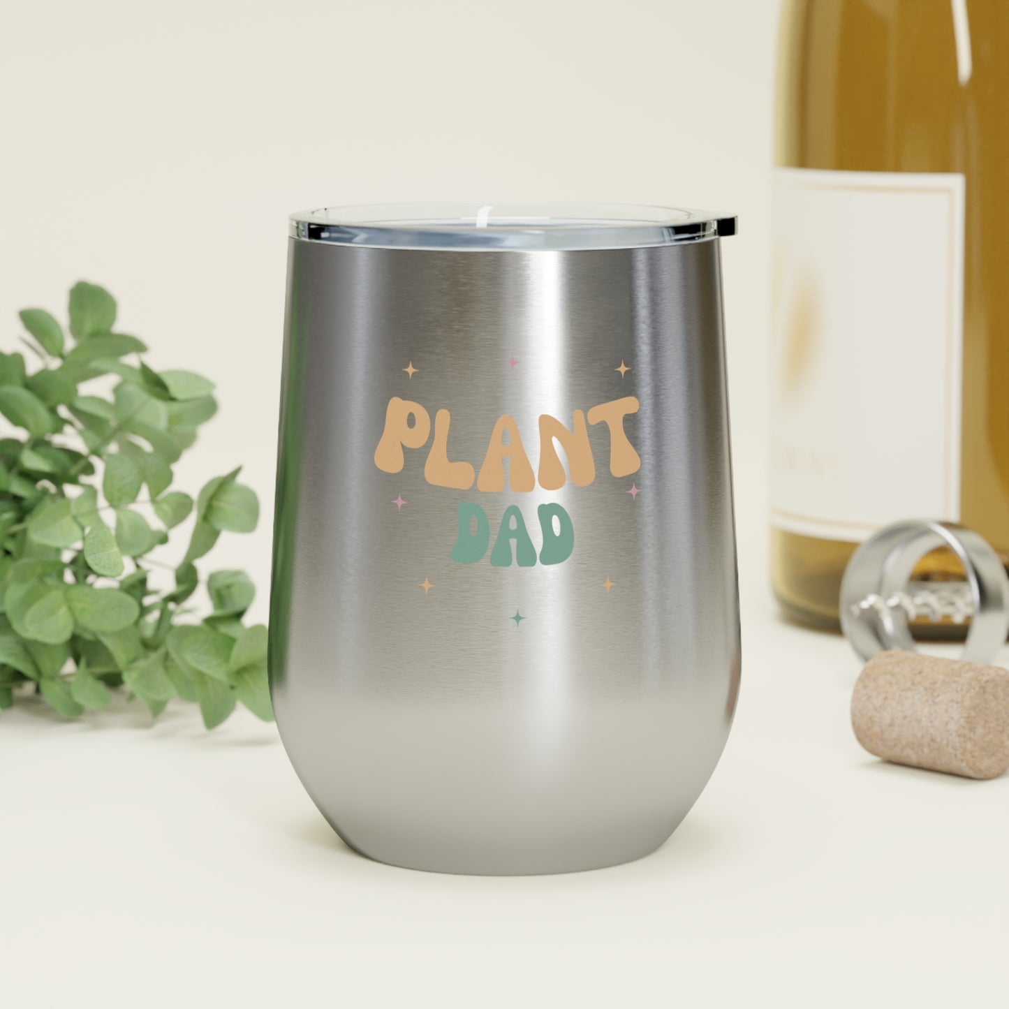Plant Dad Wine Tumbler