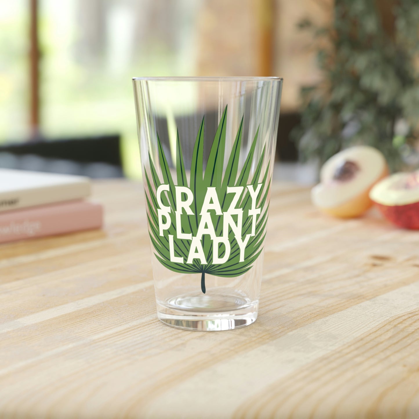 Crazy Plant Lady Pint Glass