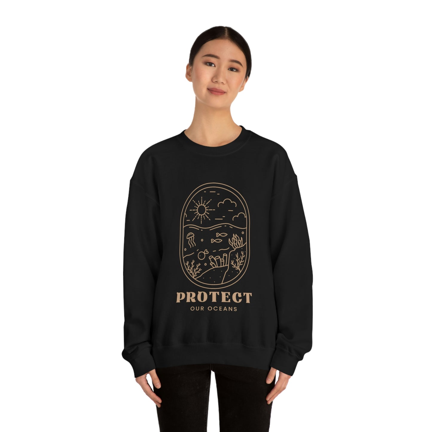 Protect Our Oceans Unisex Crewneck