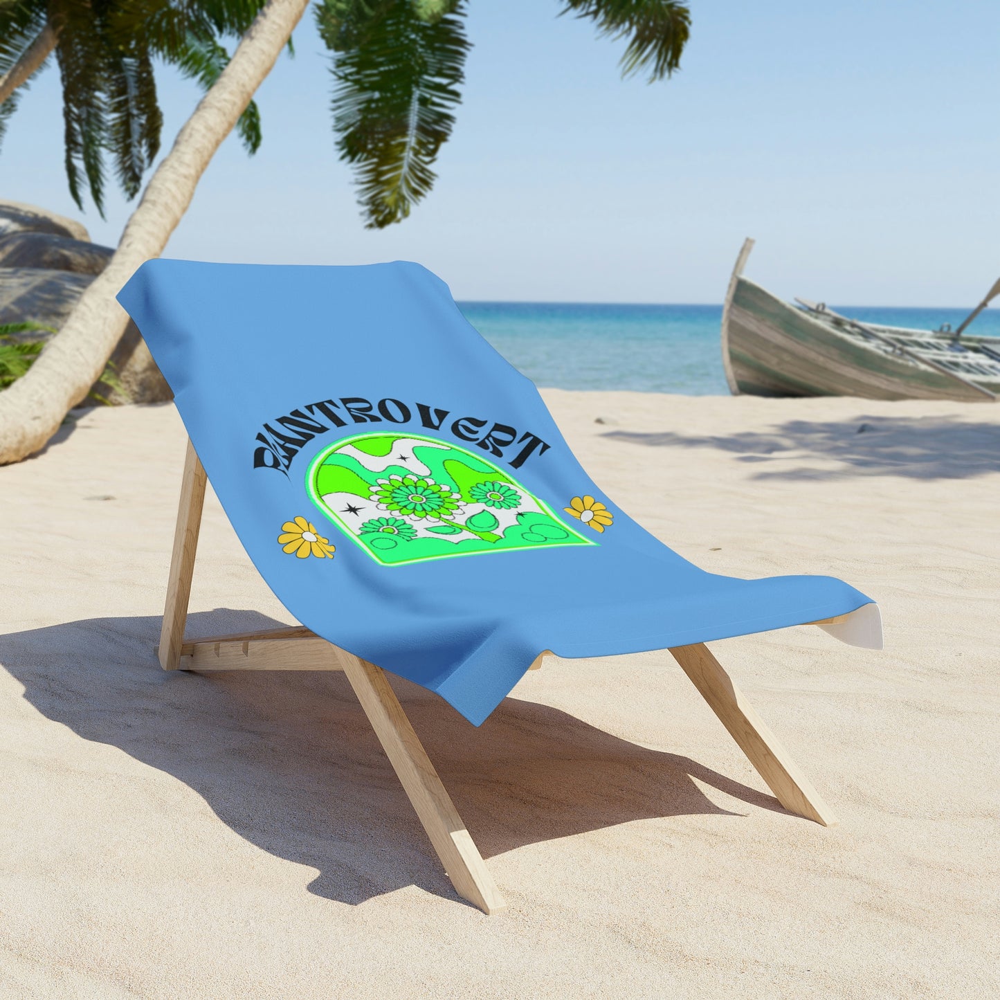 Plantrovert Beach Towel