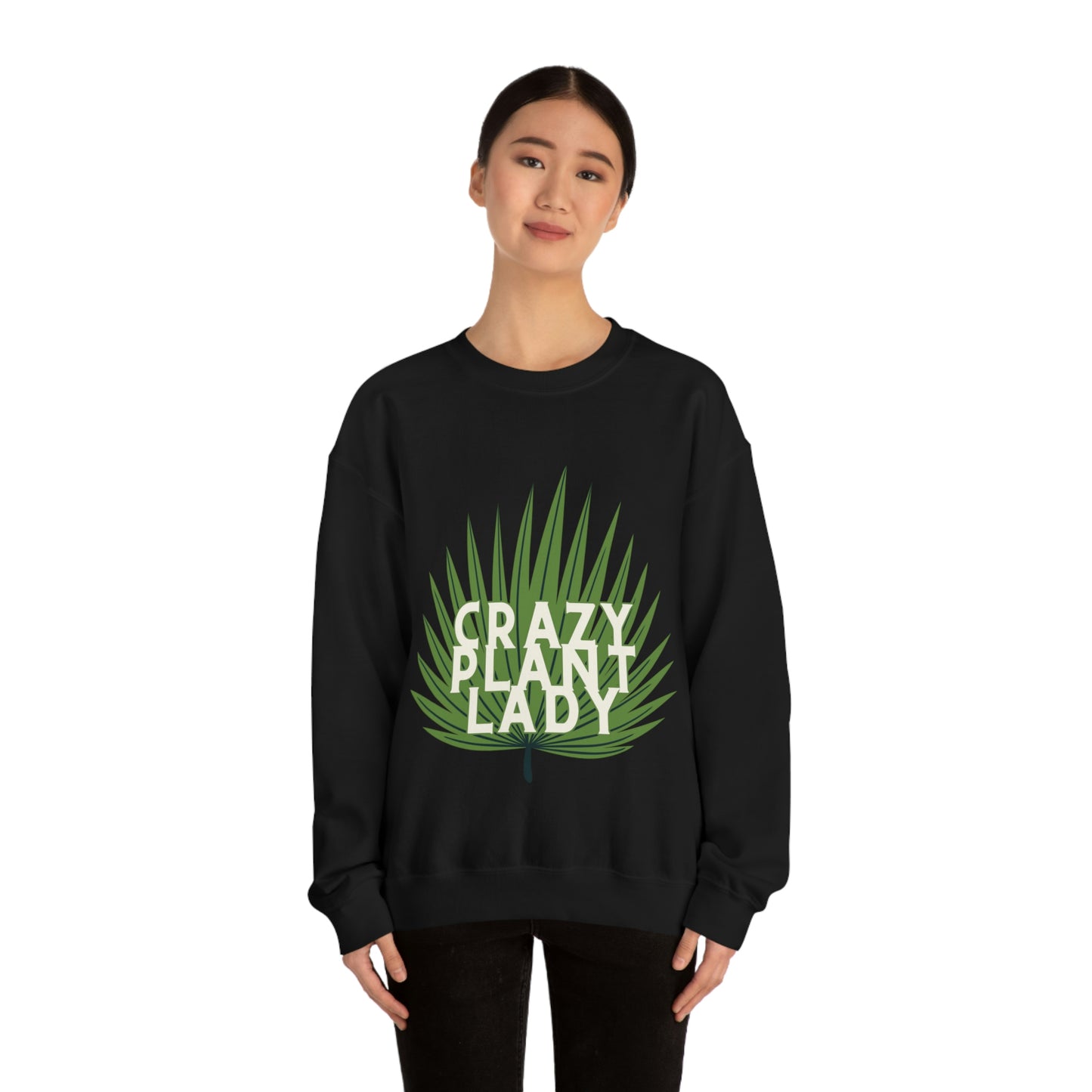 Crazy Plant Lady Unisex Crewneck