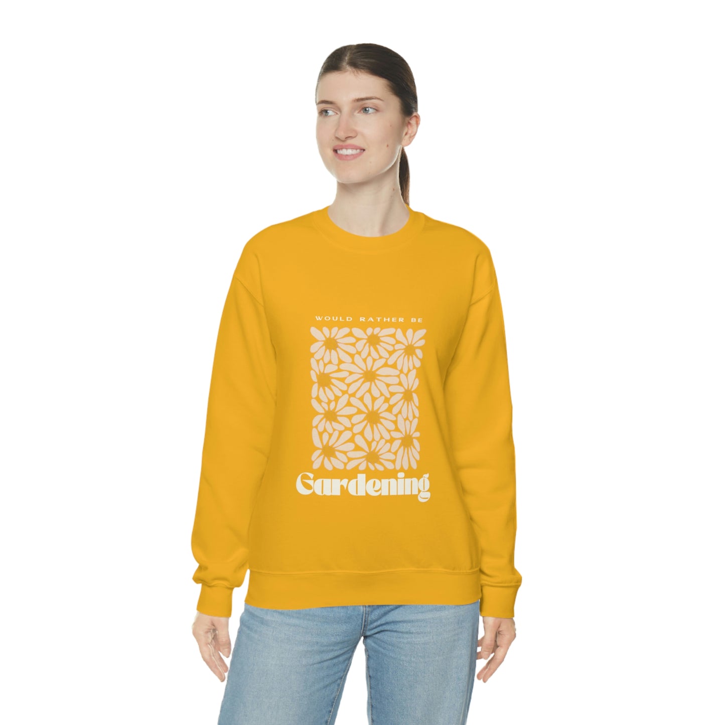 Would Rather Be Gardening Unisex Crewneck