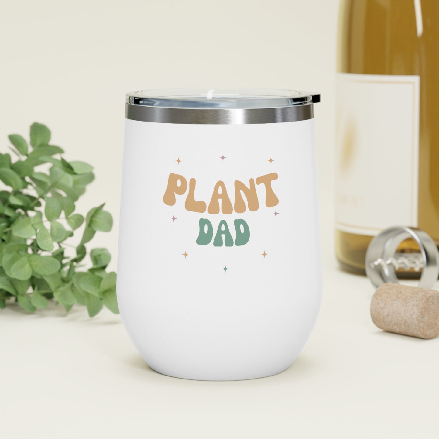 Plant Dad Wine Tumbler