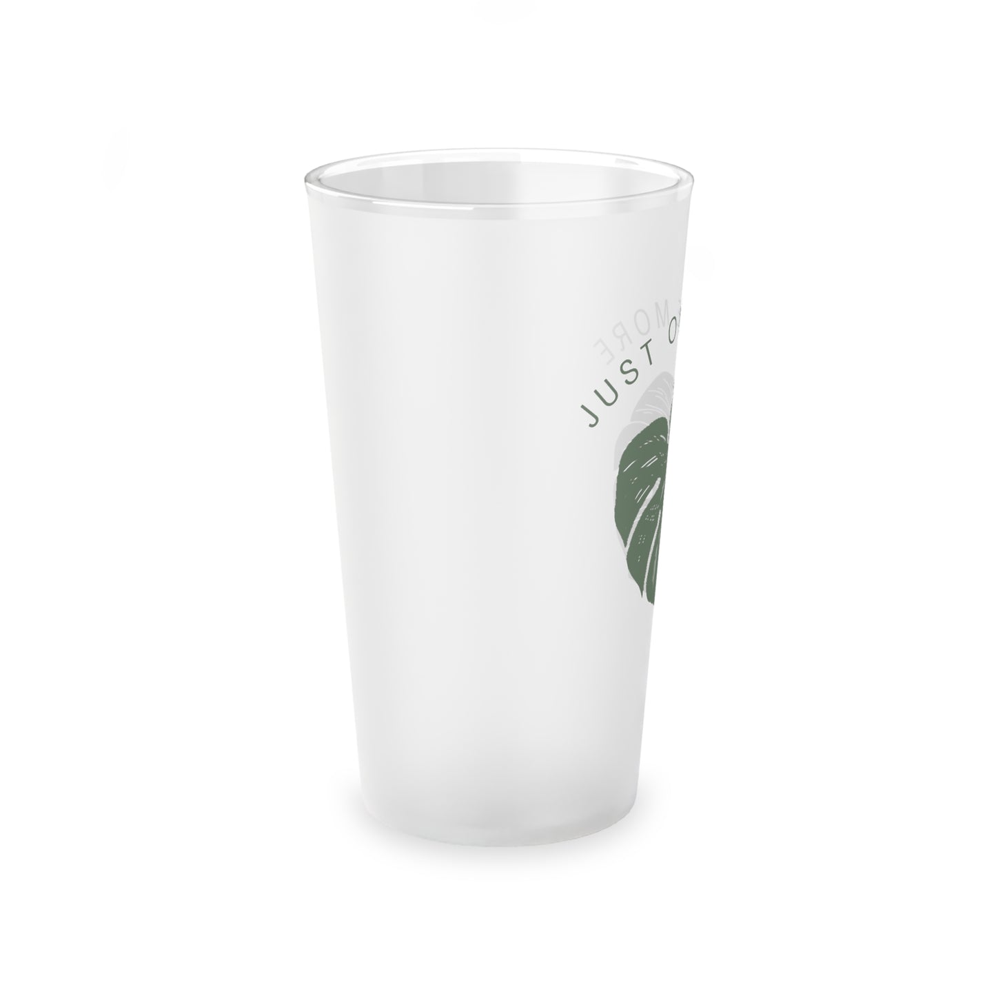 One More Frosted Pint Glass