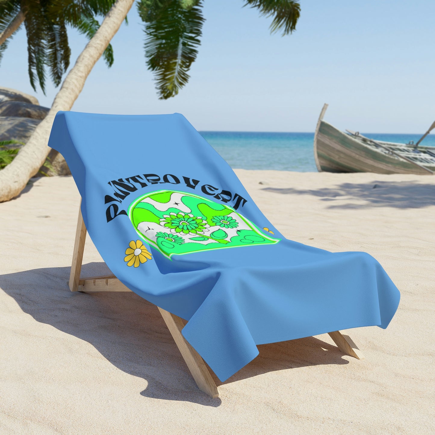 Plantrovert Beach Towel