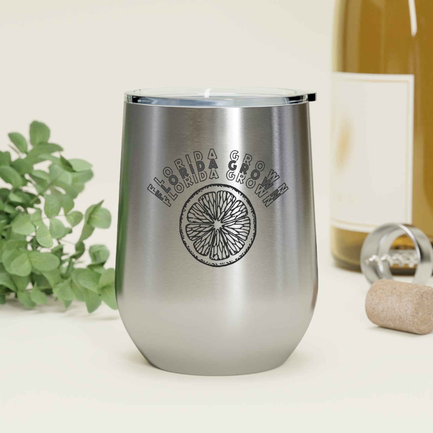 Florida Grown Wine Tumbler