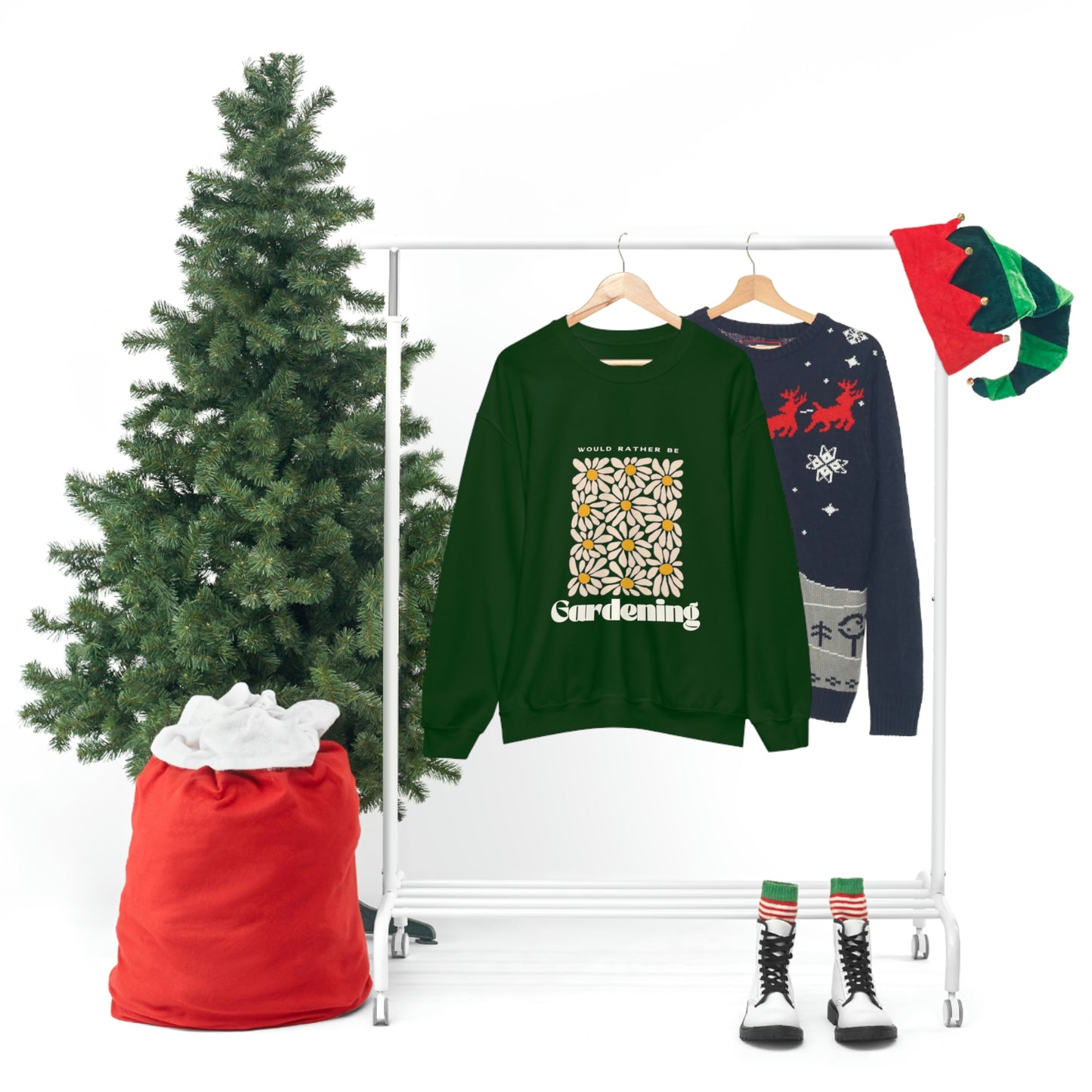 Would Rather Be Gardening Unisex Crewneck