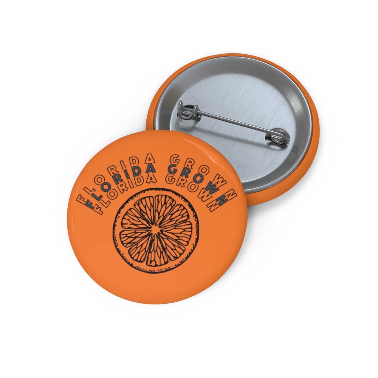 Florida Grown Pin Buttons