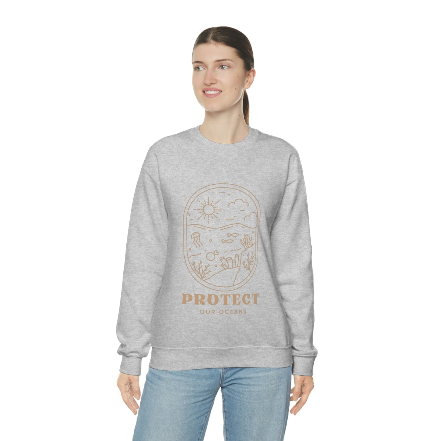 Protect Our Oceans Unisex Crewneck