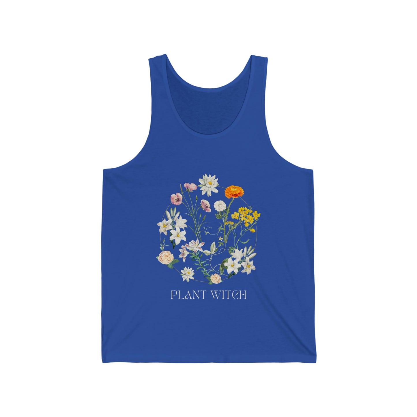 Plant Witch Unisex Jersey Tank