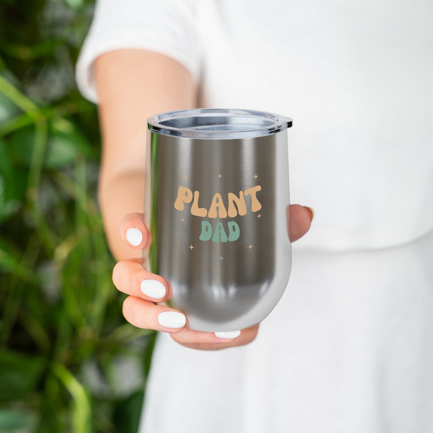 Plant Dad Wine Tumbler