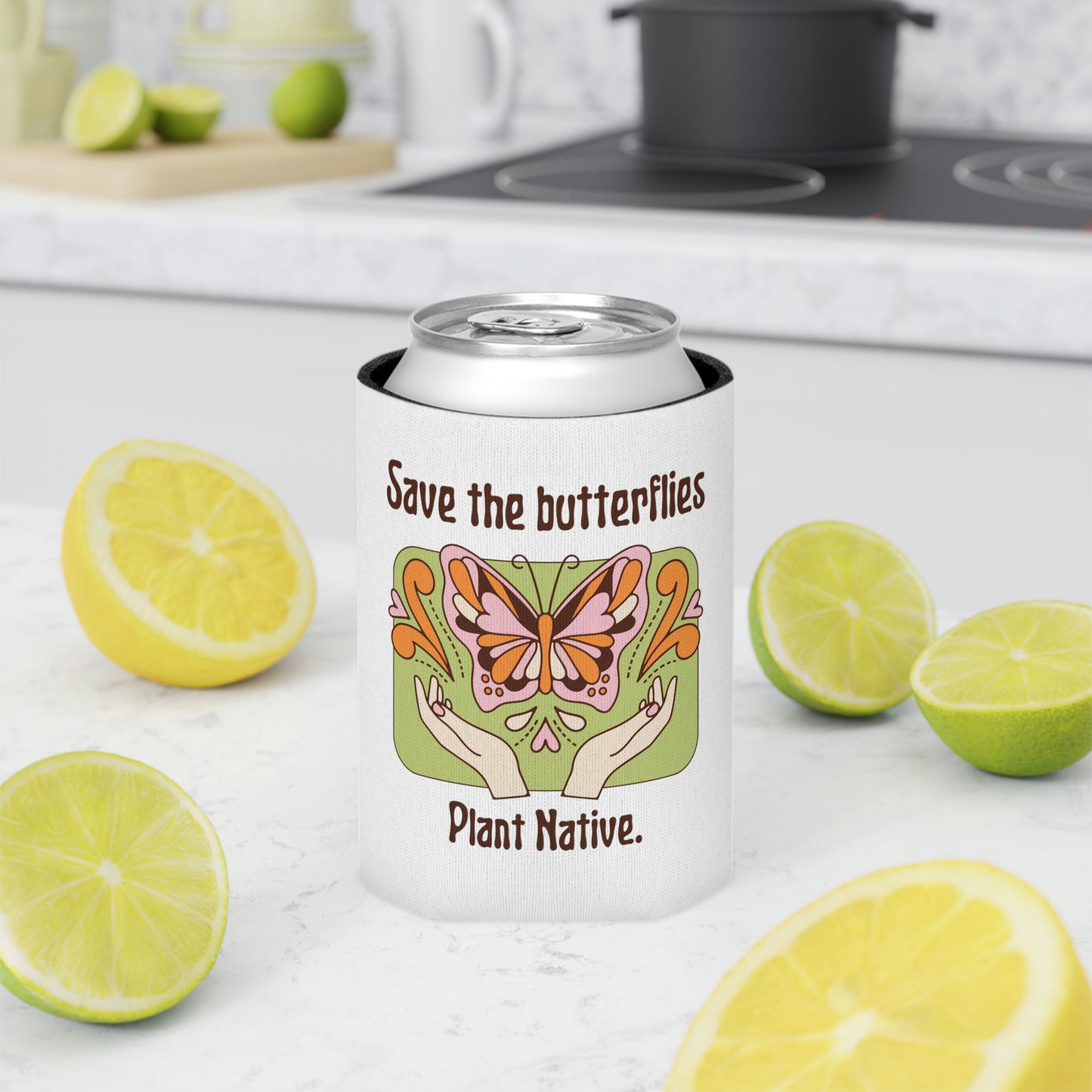 Plant Native Can Cooler