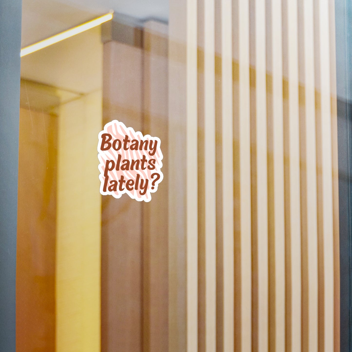 Botany Vinyl Decals