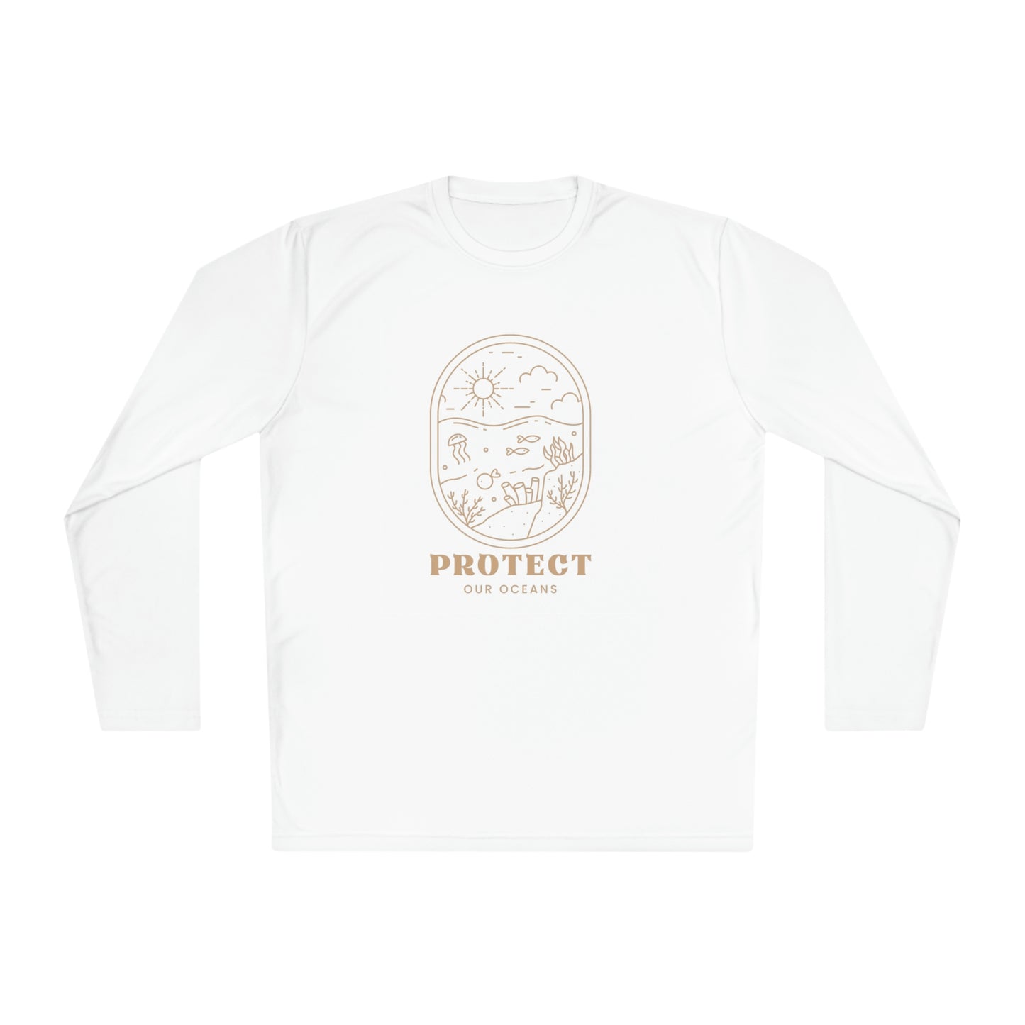 Protect Our Oceans Unisex Lightweight Long Sleeve