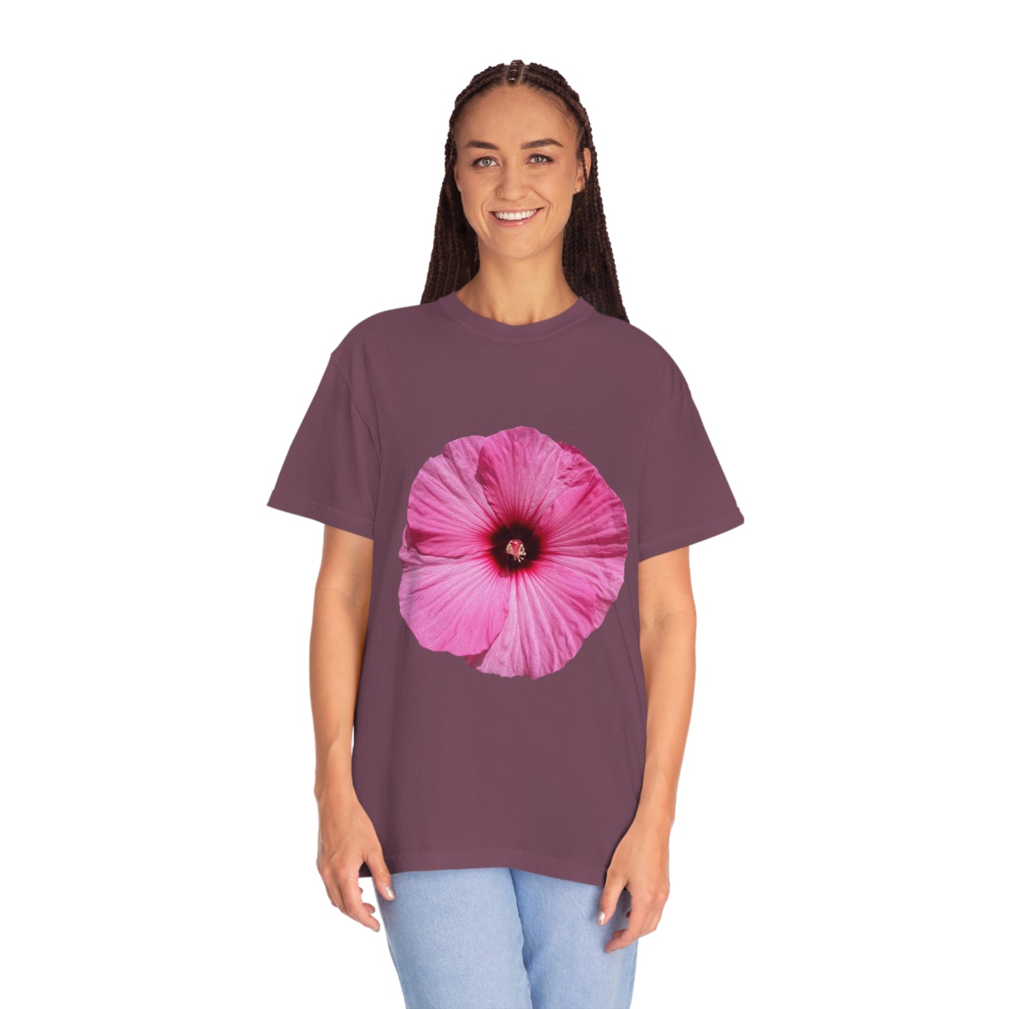 Hibiscus Garment-Dyed T-shirt