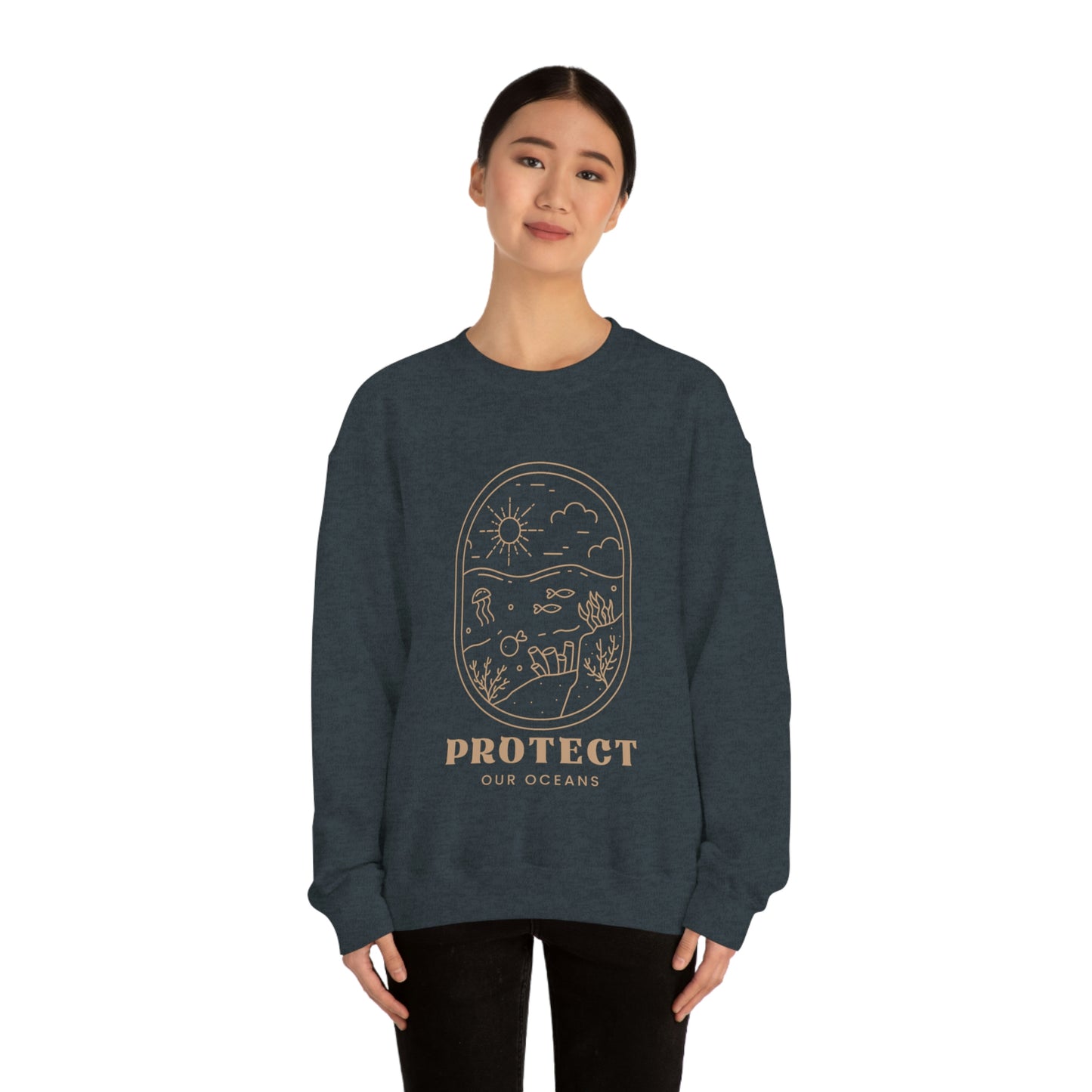 Protect Our Oceans Unisex Crewneck