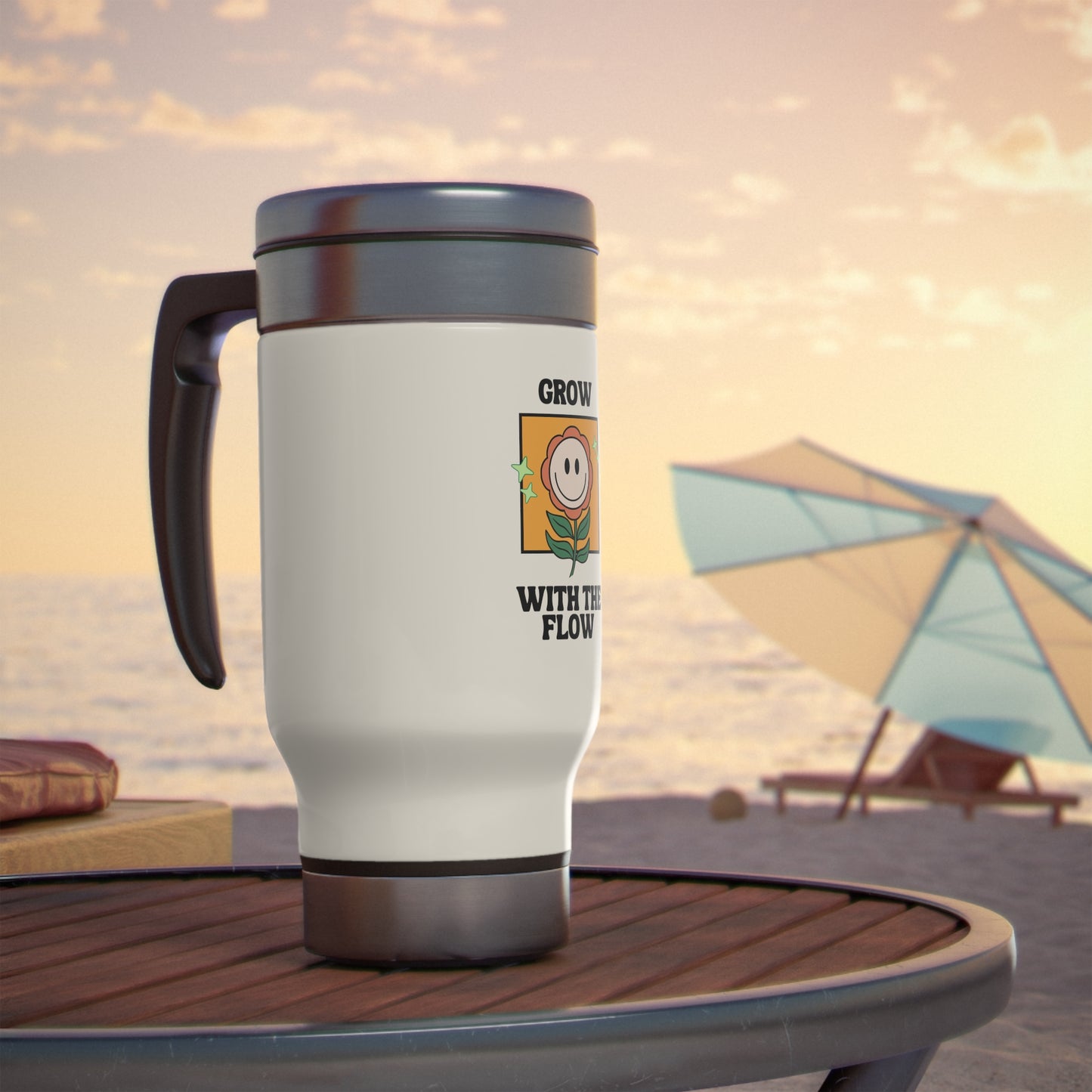 Flow Travel Mug with Handle
