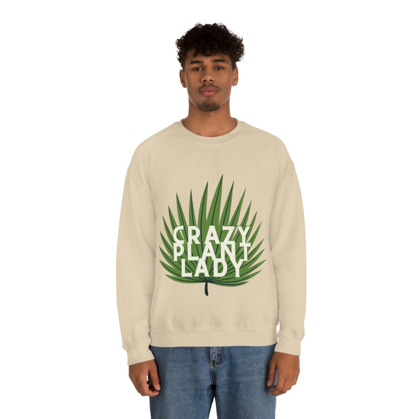 Crazy Plant Lady Unisex Crewneck