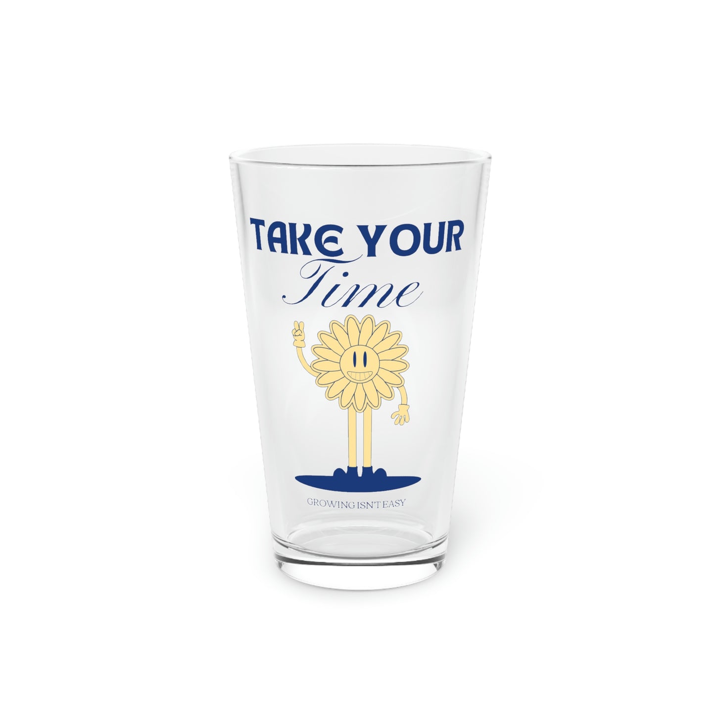 Growing Isn't Easy Pint Glass