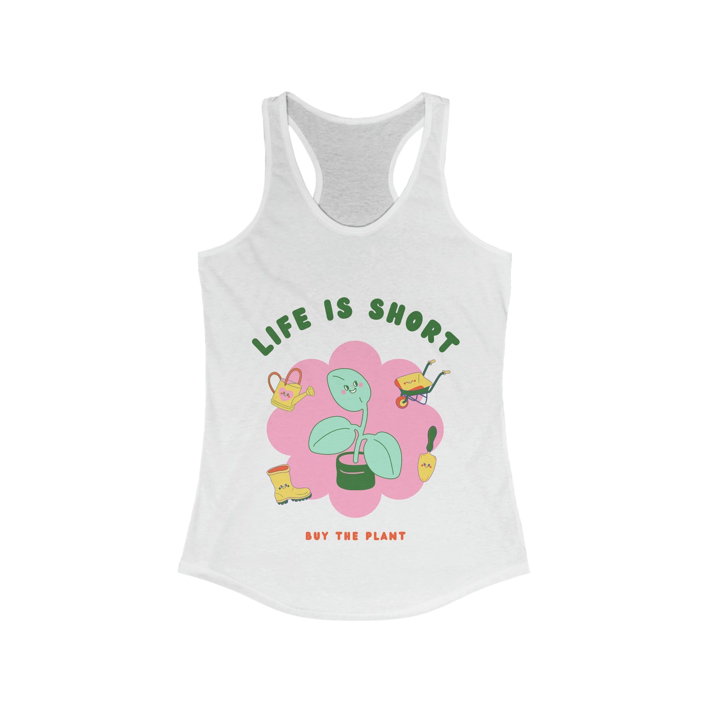 Life Is Short Women's Racerback Tank