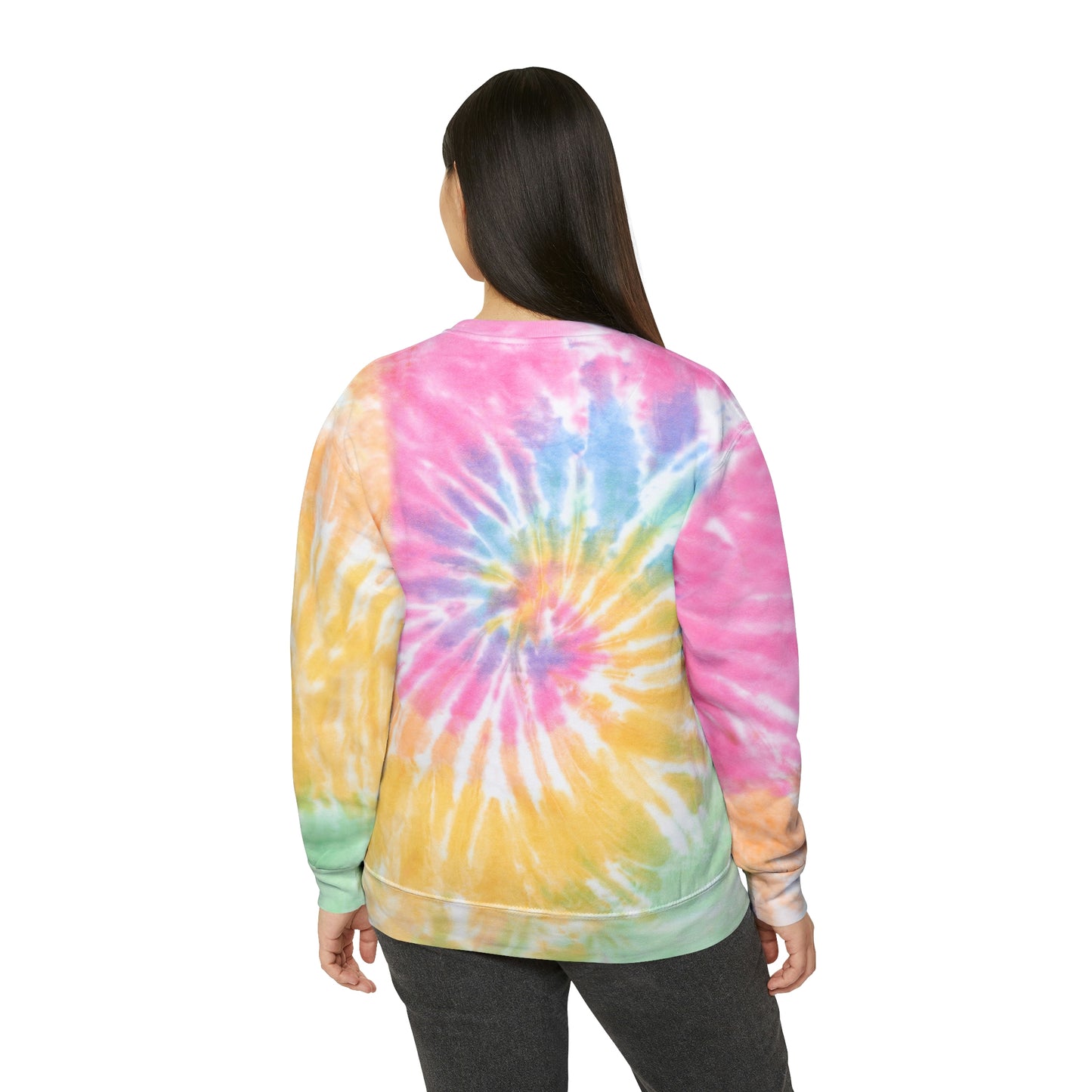 Plant Positivity Unisex Tie-Dye Crewneck